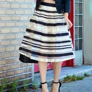 ❤️Moon❤️ Stripped Tulle Skirt sz 4x